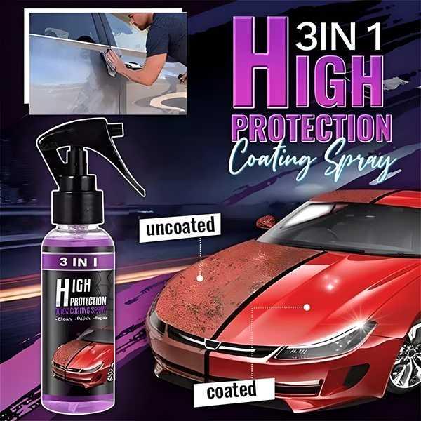 AutoShield™ Hydrophobic Nano Coating Polish Spray – Car, Motorcycle & Boat | Pack of 2