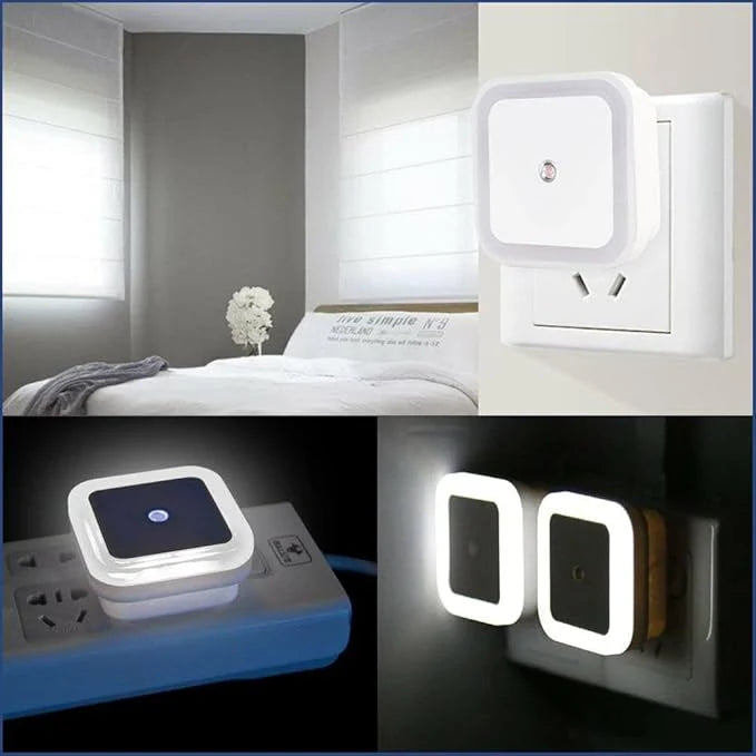AutoGlow™ Motion Sensor Square LED Ceiling Light – Warm White | Pack of 2