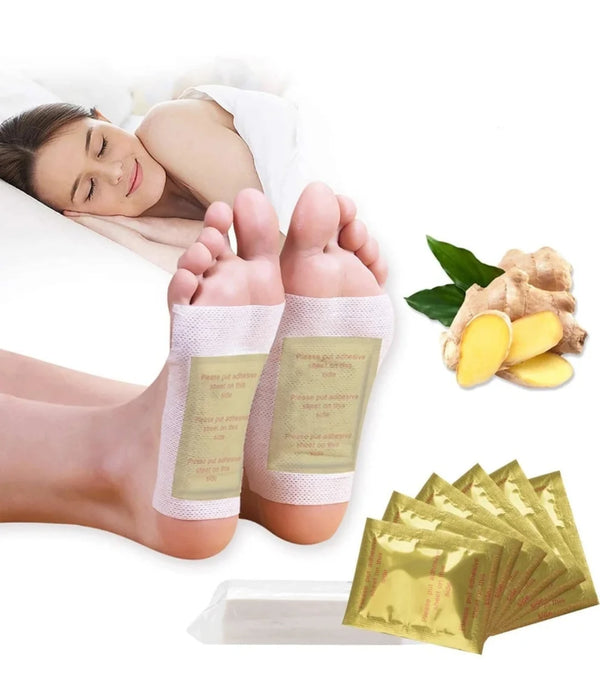 Kinoki™ Body Care Foot Patches – Overnight Foot Care & Relaxation