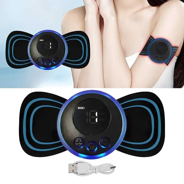 MiniRelax™ Rechargeable Electric Massager – 8 Modes & 19 Strength Levels