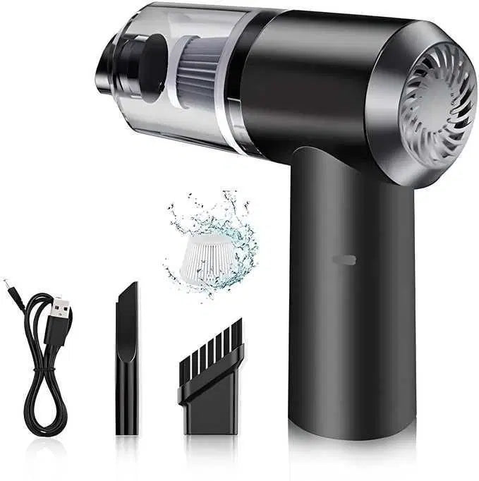 AirVento™ Portable Vacuum Cleaner & Air Duster – Wireless 2-in-1 Cleaning Tool